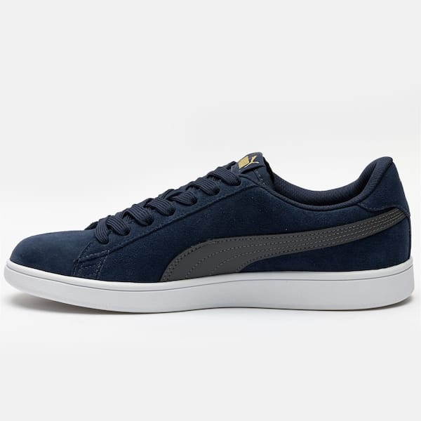 Vista 2 Tênis Puma Smash V2 BDP - Unissex Puma AZUL/CINZA