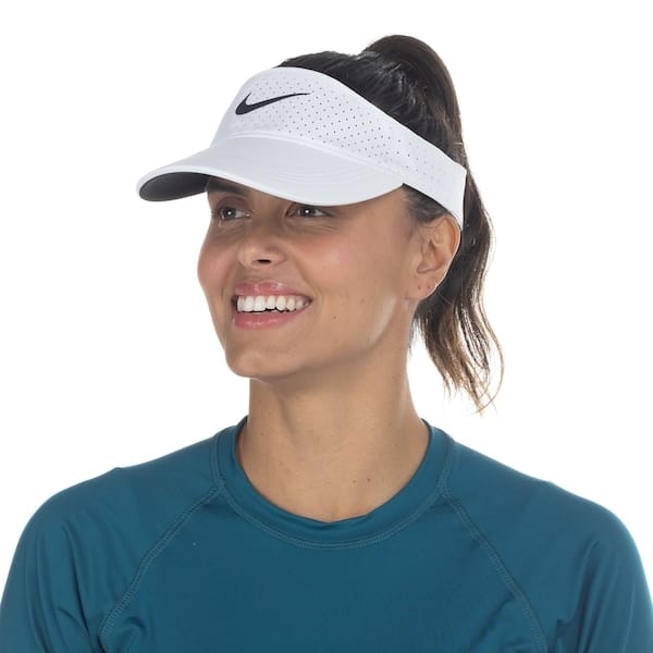 Vista 2 Viseira Nike Aerobill - Adulto Nike BRANCO/PRETO