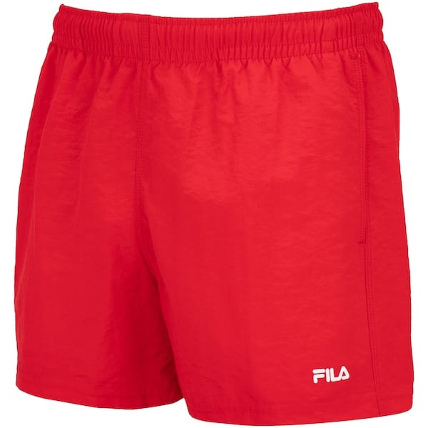 Vista principal Bermuda de Banho Fila Essential - Masculina Fila PRETO/BRANCO
