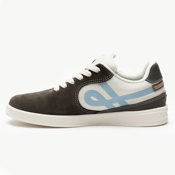 Vista 2 Tênis Masculino ÖUS Imigrante Essencial ÖUS MARROM/AZUL CLA