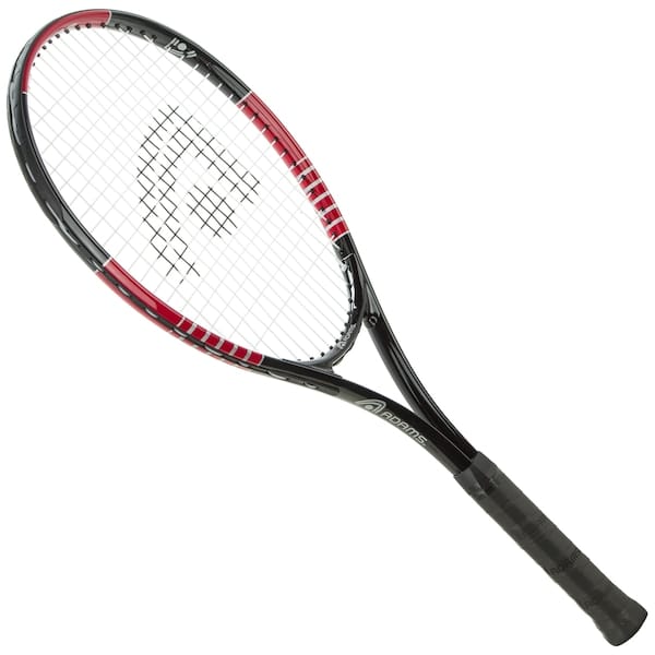 Vista 2 Raquete de Tênis Adams Phenomenon - Iniciante - Adulto Adams PRETO/VERMELHO