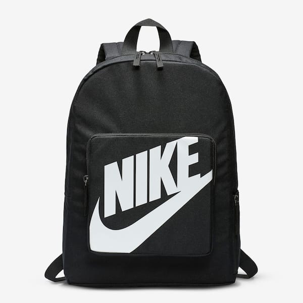 Vista 2 Mochila Infantil Nike Classic - 16 Litros Nike PRETO/BRANCO