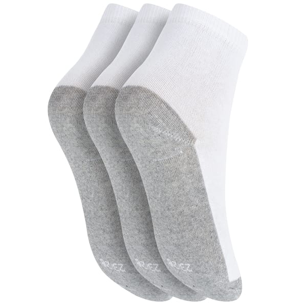 Vista 2 Kit 3 Pares de Meias Cano édio Oxer Infantil Oxer BRANCO