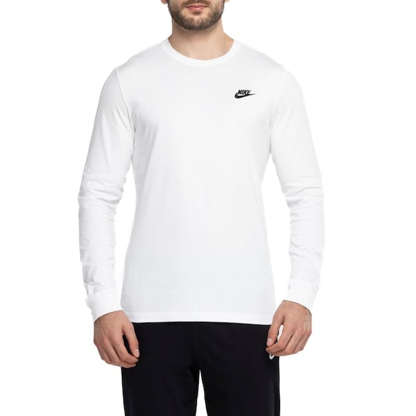 Camiseta Nike Manga Longa Sportwear Club - Masculina