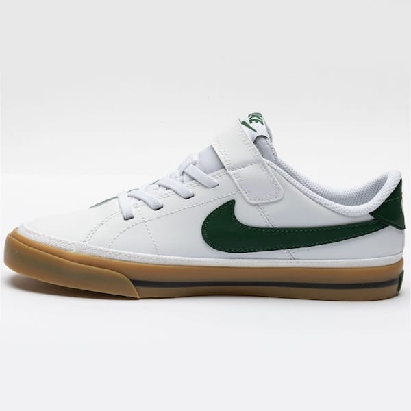 Vista 2 Tênis Nike Court Legacy BPV - Júnior Nike BRANCO/VERDE ESCURO