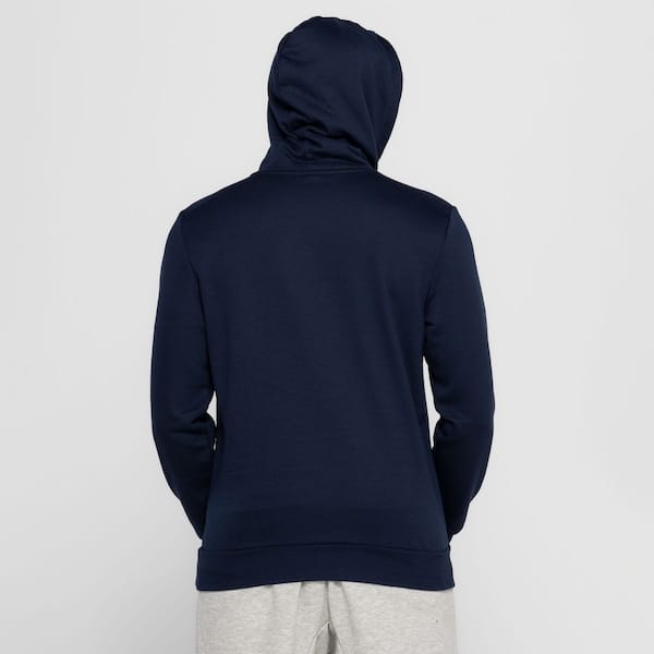 Vista 2 Blusão Masculino Oxer com Capuz e Bolso Canguru Oxer AZUL ESCURO