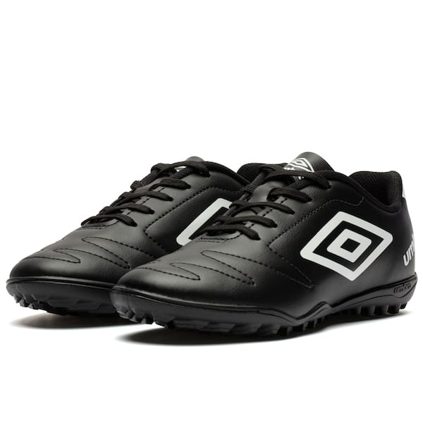 Vista 2 Chuteira Society Umbro Class 2.2 - Júnior Umbro PRETO/BRANCO