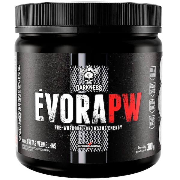 Pré-Treino Darkness Evora - 300g - Frutas Vermelhas