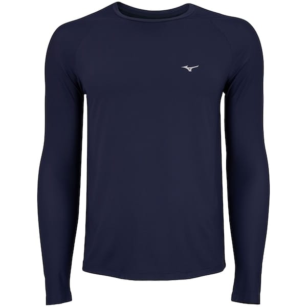 Camiseta Mizuno Manga Longa Run Pro Uv - Masculina