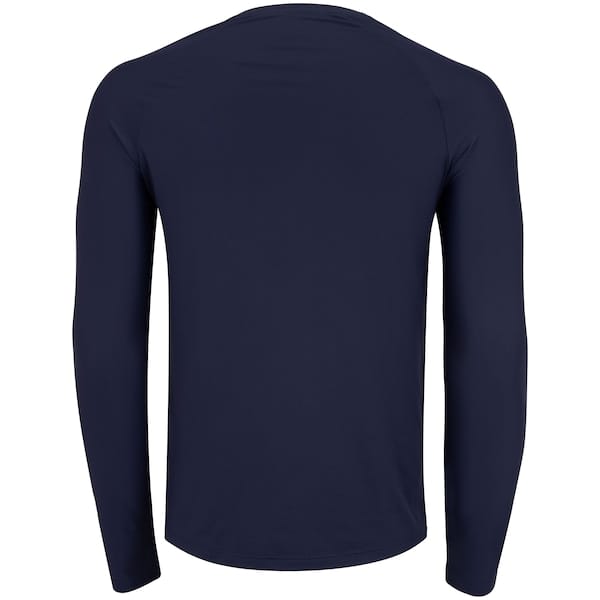 Vista 2 Camiseta Mizuno Manga Longa Run Pro Uv - Masculina Mizuno AZUL ESC/AZUL