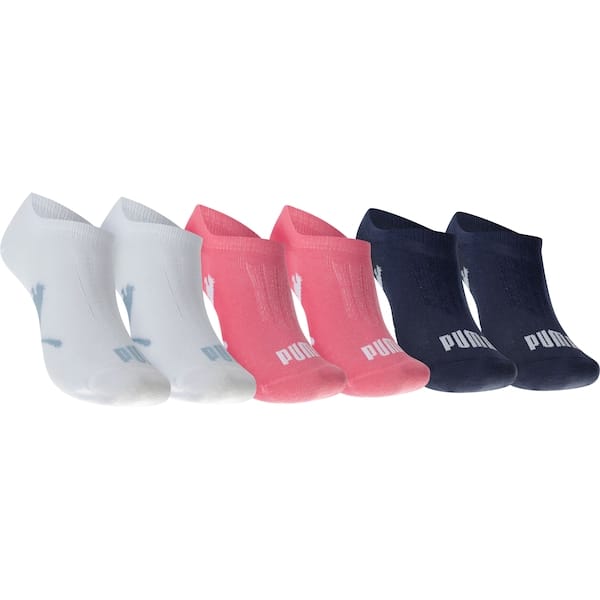 Kit de Meias Puma Esportiva Sapatilha com 3 Pares 34 a 39 - Feminina