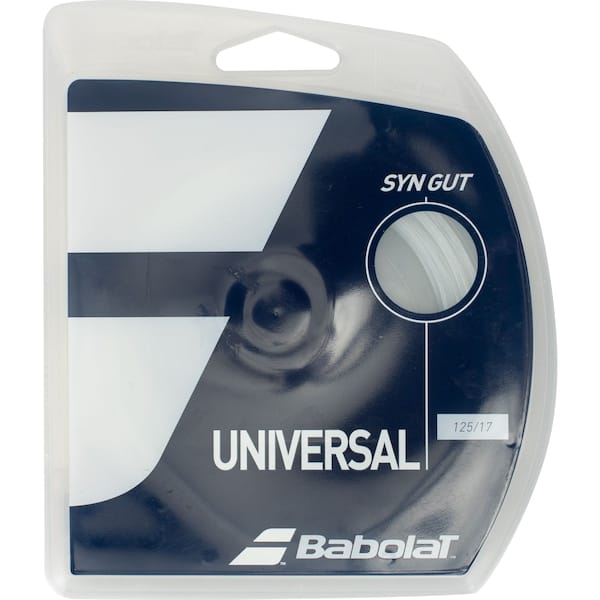 Corda para Raquete de Tênis Babolat Synthetic Gut Universal 1.25 mm 17L - 12 m