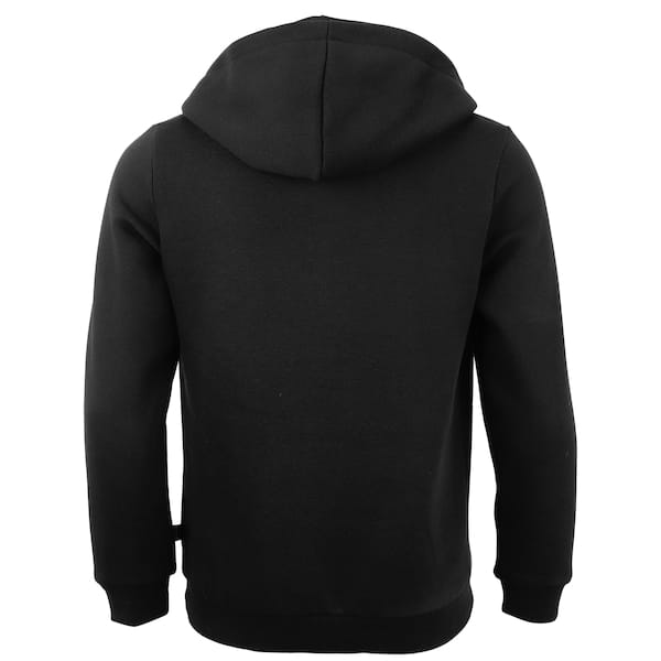 Vista 2 Blusão Puma Essential Big Logo com Capuz Fl B - Infantil Puma PRETO