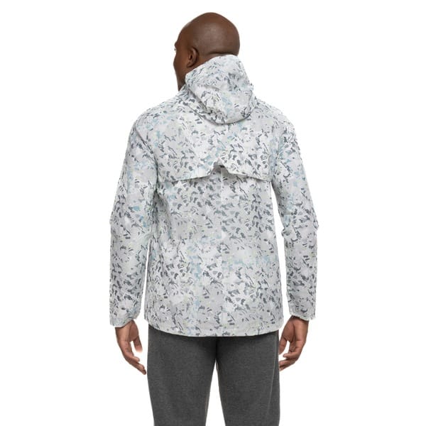 Vista 2 Jaqueta Salomon Masculino com Capuz Explore WP Salomon BRANCO