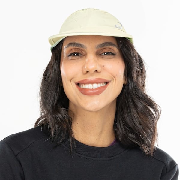 Vista 2 Boné ASICS Aba Reta Strapback Run Cap - Adulto ASICS OFF WHITE