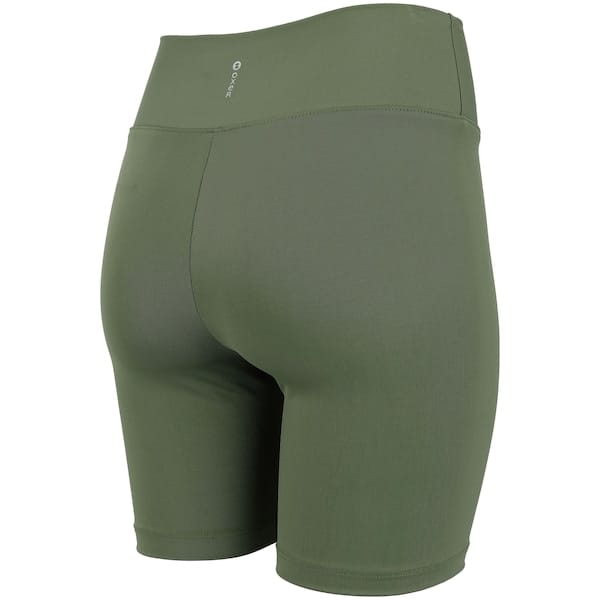 Vista 2 Bermuda Cós Baixo e édia Compressão Feminina Oxer Aerobic Oxer VERDE ESCURO