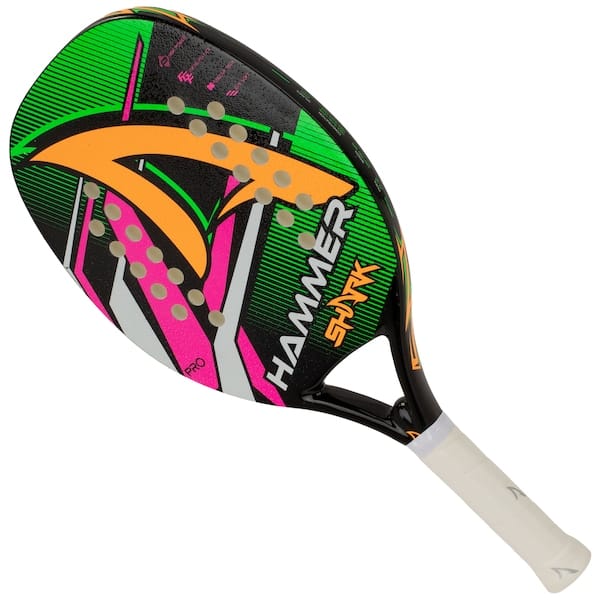Raquete de Beach Tennis Shark Hammer Adulto - 2