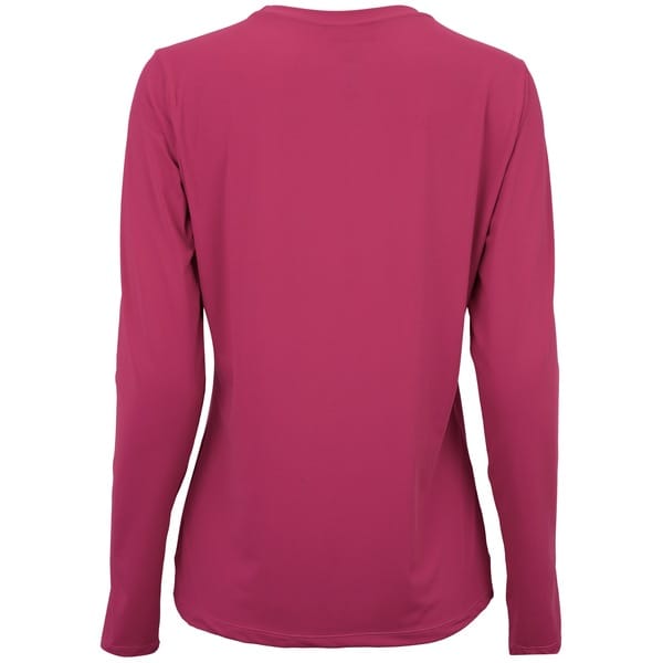 Vista 2 Camiseta Uv Line Manga Longa com Proteção Solar Slim - Feminina Uv Line ROSA