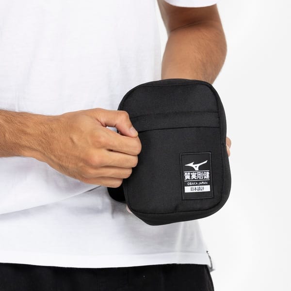 Vista 2 Shoulder Bag Mizuno Streetbag - 1 Litro Mizuno PRETO/PRETO
