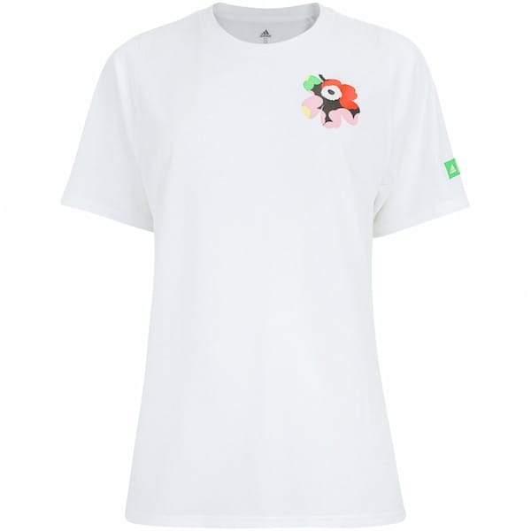 Camiseta adidas Marimekko Manga Curta Running - Feminina