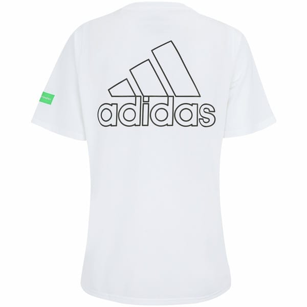 Vista 2 Camiseta adidas Marimekko Manga Curta Running - Feminina Adidas BRANCO