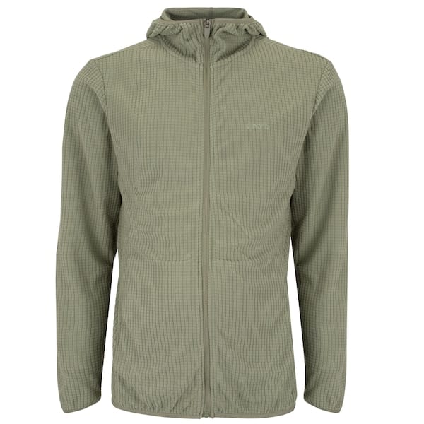 Vista principal Jaqueta Masculina Nord com Capuz Fleece Nord Outdoor VERDE CLARO