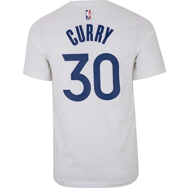 Vista 2 Camiseta do Golden State Warriors NBA Nike Masculina Essential Nike BRANCO
