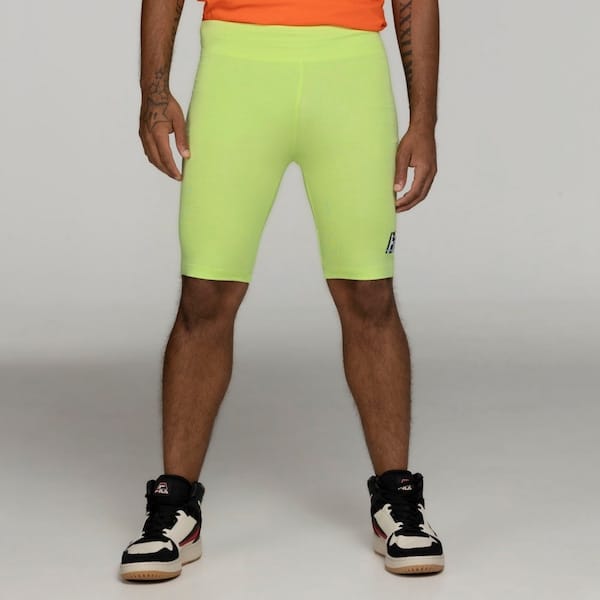 Vista 2 Bermuda Fila Biker Street Hop Fila AMARELO