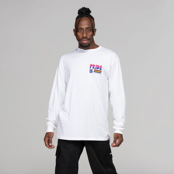 Vista 2 Camiseta Ml Vans Pride Ls Vans BRANCO