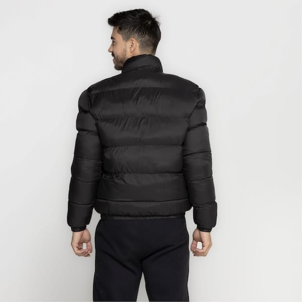 Vista 2 Jaqueta Puffer do Internacional Xps Sports - Masculina Xps Sports PRETO