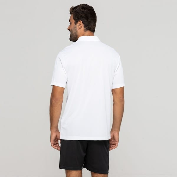 Vista 2 Camisa Polo Masculina Nike Dri-Fit Manga Curta CT Sol Nike BRANCO/PRETO