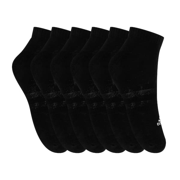 Kit de Meias adidas Cano Baixo com 6 Pares - Adulto
