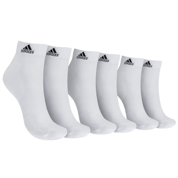 Kit de Meias adidas Sportswear Ankle com 3 pares Adulto