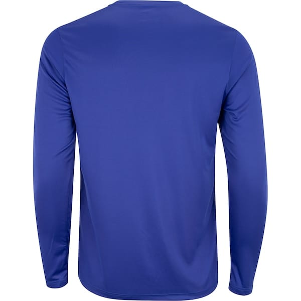 Vista 2 Camiseta Masculina Mizuno Manga Longa Energy Mizuno AZUL