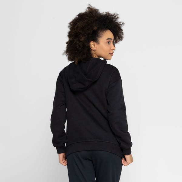 Vista 2 Blusão Feminino Fila com Capuz Comfort Letter Fila PRETO