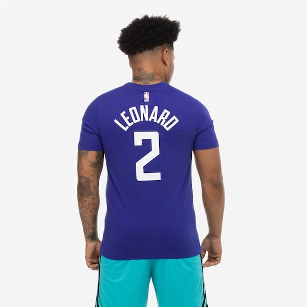 Vista 2 Camiseta Los Angeles Clippers NBA Nike Masculina Nike AZUL