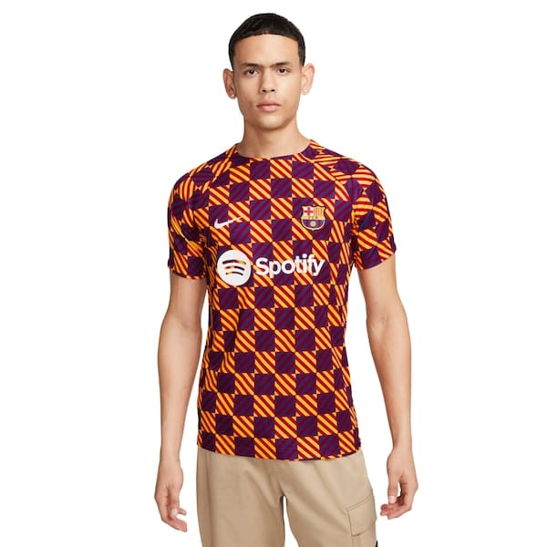 Camisa Barcelona 22/23 Pré-Jogo Nike Masculina