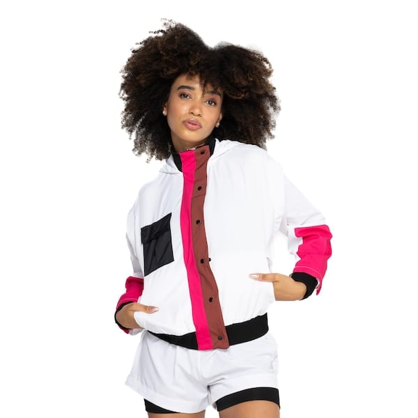 Jaqueta Feminina Lauf com Capuz Neo