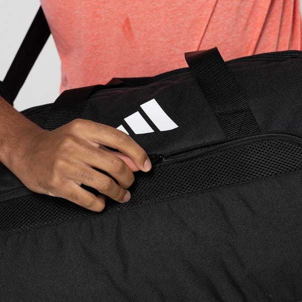 Vista 2 Mala adidas Duffle Tiro Adidas PRETO/BRANCO