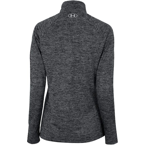 Vista 2 Camiseta Feminina Under Armour Manga Longa Tech Under Armour PRETO MESCLA