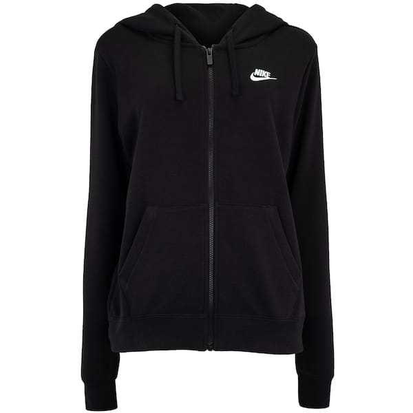 Jaqueta Feminina Nike com Capuz Sportswear Club FLC FZ