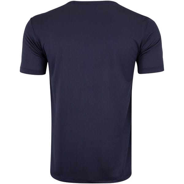Vista 2 Camiseta Masculina Mizuno Manga Curta Nirvana New Mizuno AZUL ESCURO/PRATA