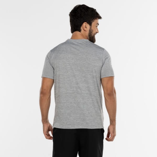 Vista 2 Camiseta Masculina Oxer Flat Oxer CINZA CLARO