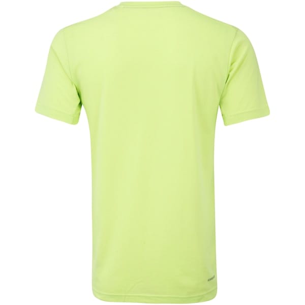 Vista 2 Camiseta Masculina adidas Logo Gráfica Adidas VERDE CLARO