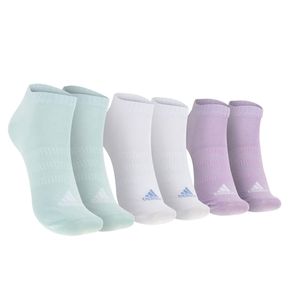 Kit de Meia adidas Cano Curto Sportswear - Adulto - 3 Pares