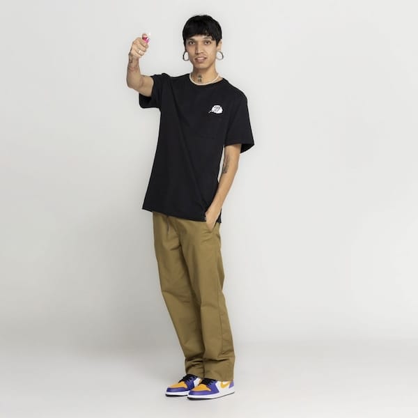 Camiseta Huf Manga Curta In The Pocket