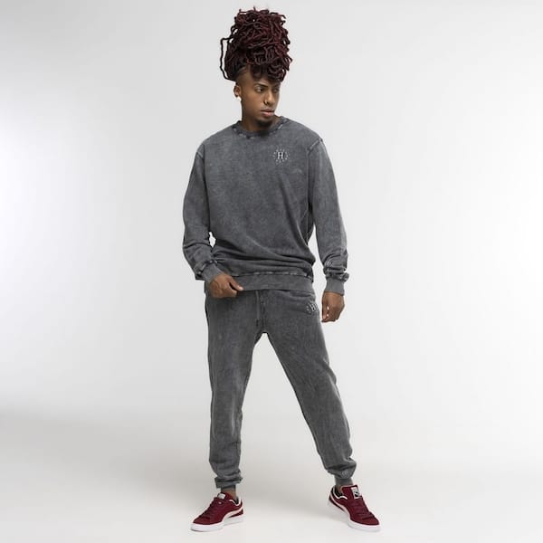 Calça de Moletom Huf Galaxy Faded Fleece Pant