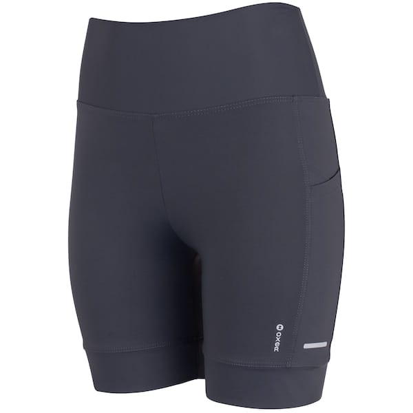 Bermuda Feminina Oxer Bolso Lateral Cós Médio Alta Compressão