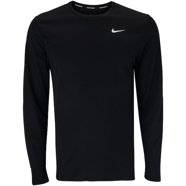 Camiseta Masculina Nike Manga Longa Dri-Fit Miler Top