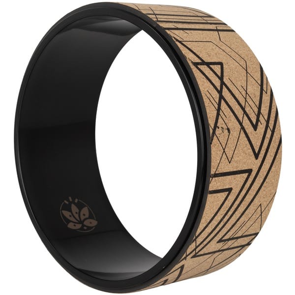 Roda de Yoga e Pilates Viva Zen CBB Cortiça Natural 41x13 cm - 2